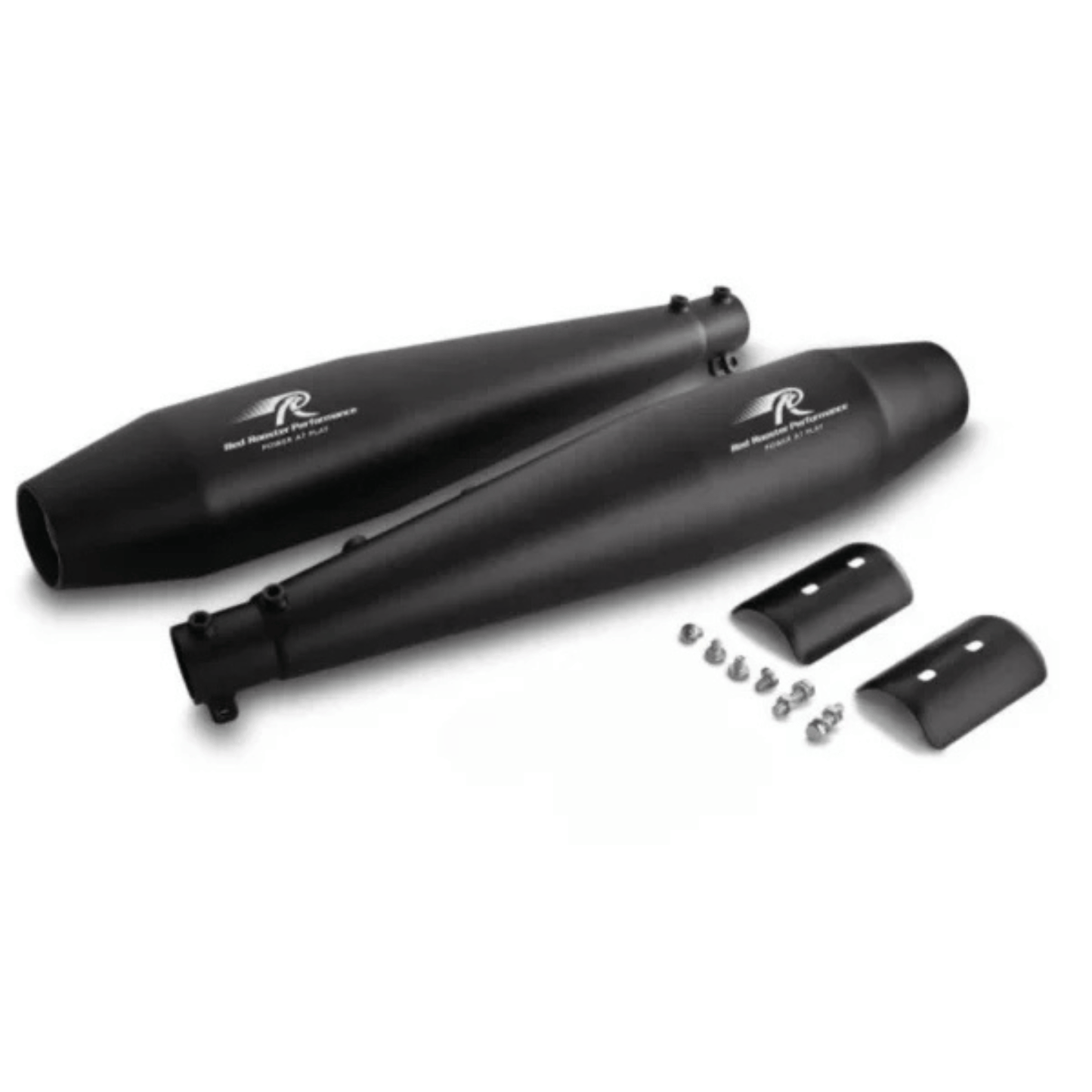 Red Rooster Performance Stellar Exhaust for Royal Enfield Shotgun 650 - Black Matte