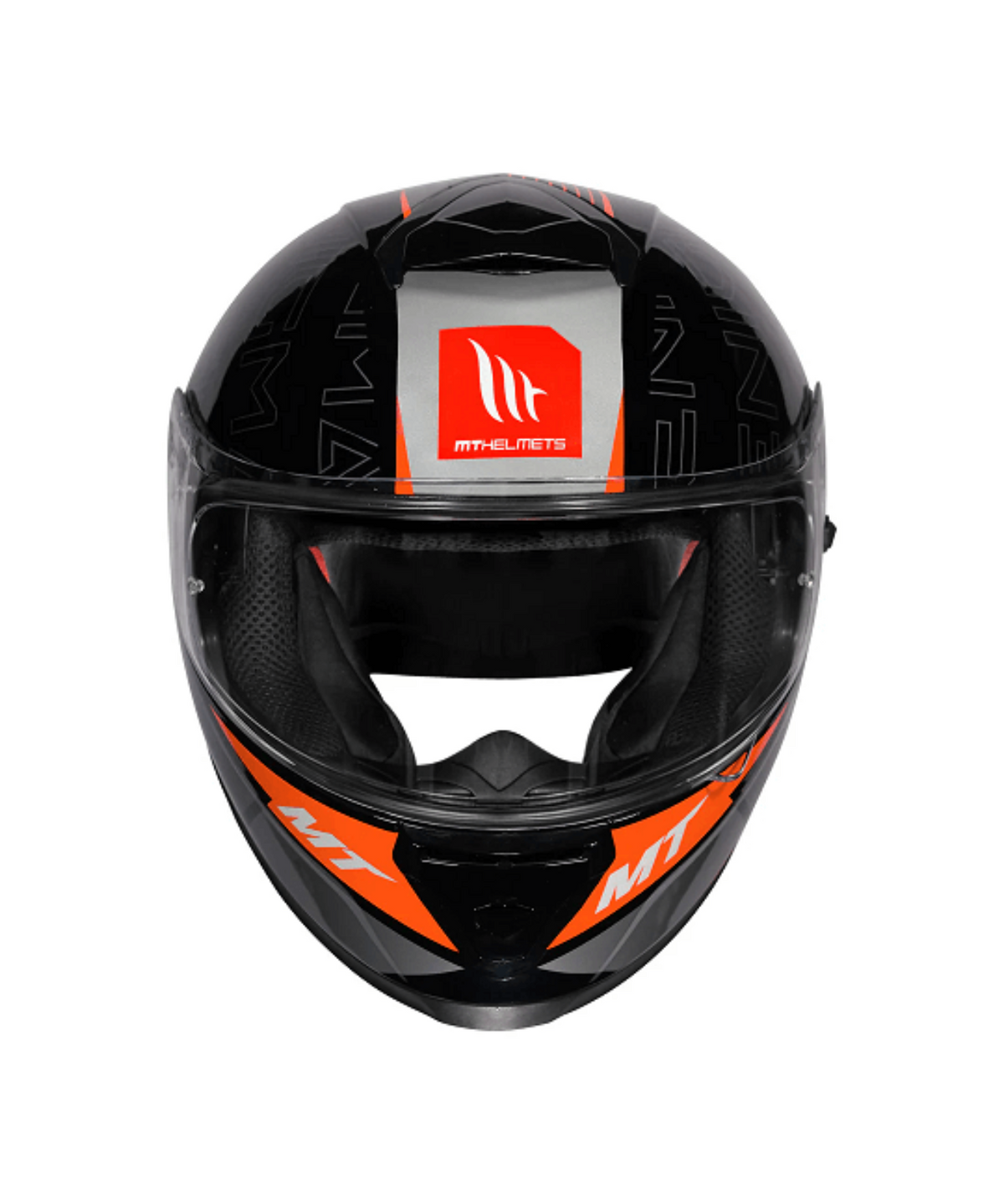 MT Thunder 3 SV Pro Enigma Helmet - Gloss Orange - MT Helmets