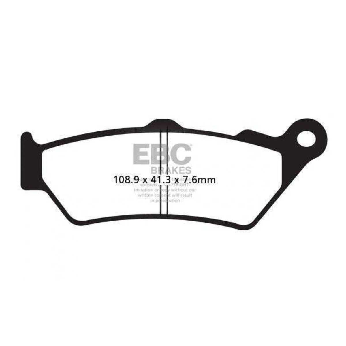 EBC Royal Enfield Continental GT (2014-2019) Fully Sintered Brake Pads