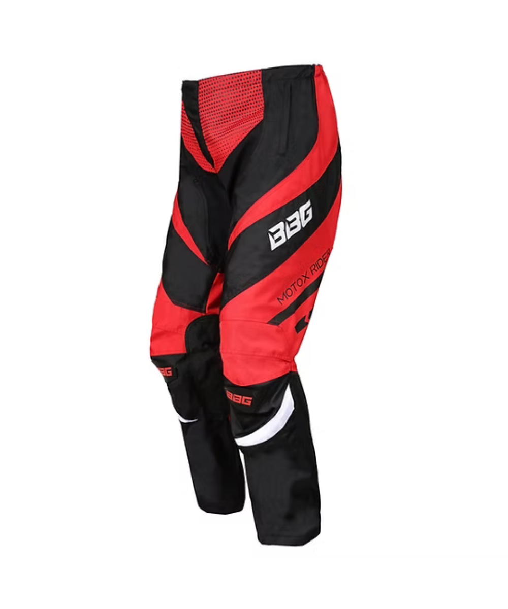 BBG Motocross Riding Pant - Red