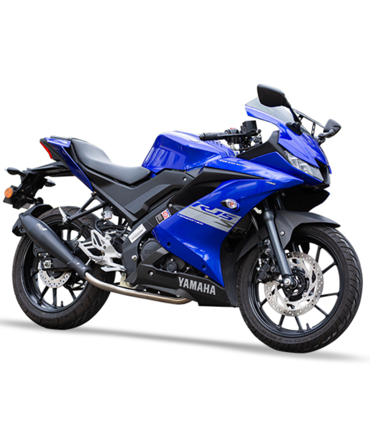 Silver Stallion Yamaha Strom R15 Full System Performace Exhaust - Black Matt
