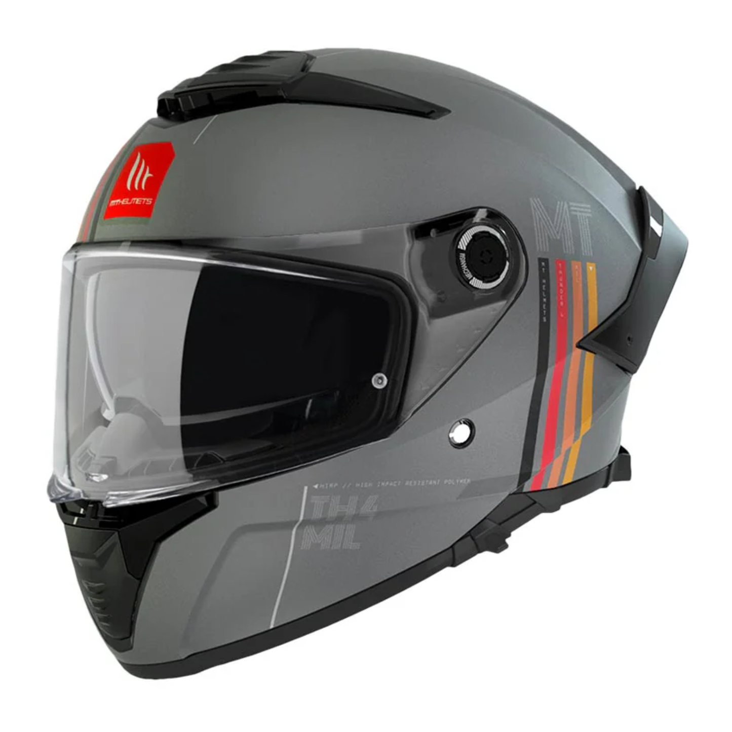 MT Thunder 4 SV MIL A11 Helmet - Gloss Grey