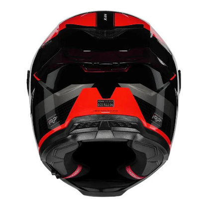 Korda Icon NYX Helmet - Gloss Black Red