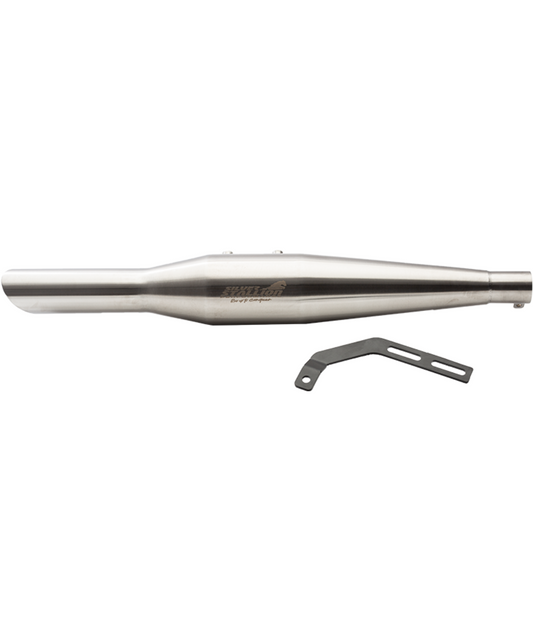 Silver Stallion Royal Enfield Sturdy Plus Classic / Thunderbird Performance Exhuast Systems - Matt Brushed Finishes