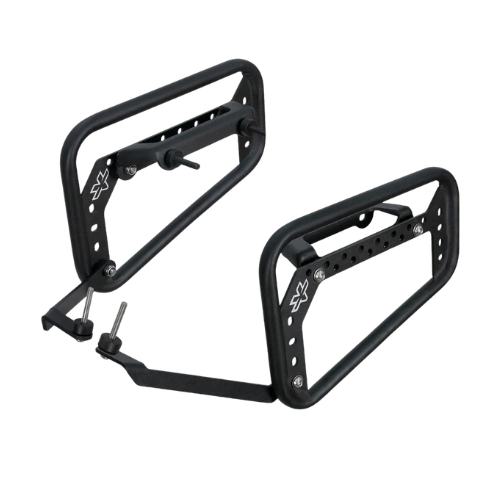 Viaterra Saddle Bag Rack for Triumph Thruxton 400