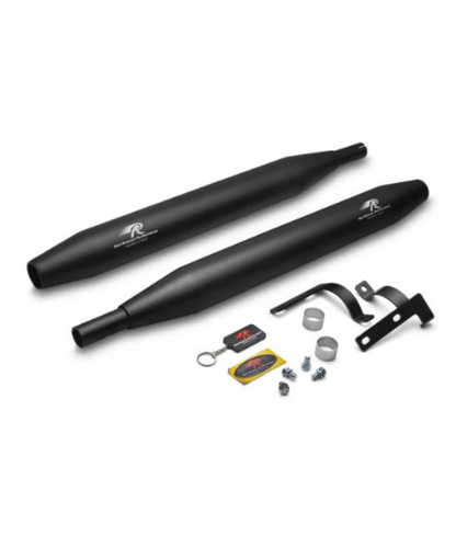 Red Rooster Performance Celesta Exhaust for Jawa 42 / Jawa Classic - Black Matte