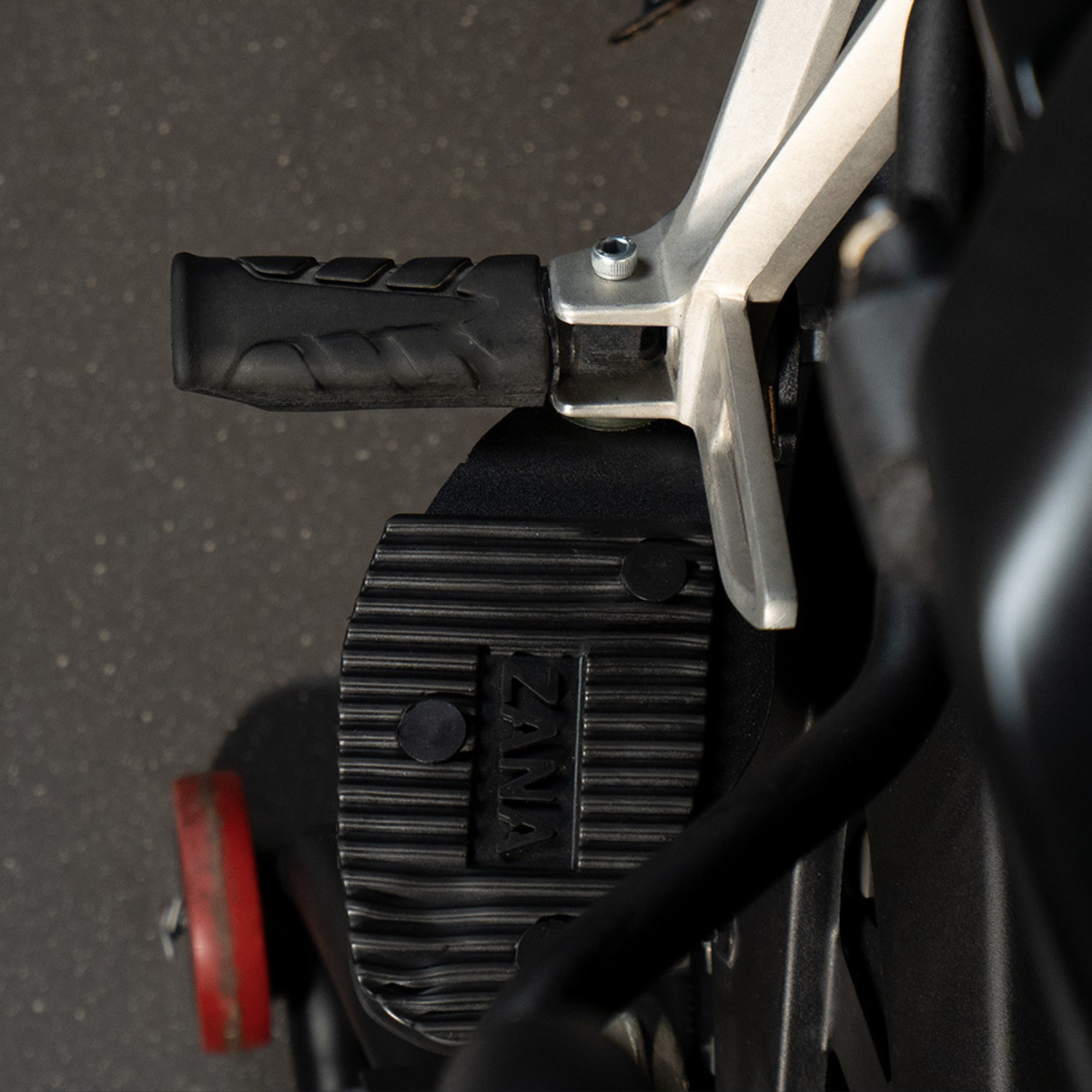 Zana Honda NX500 Rear Footrest - Black - ZI-8475 - Zana
