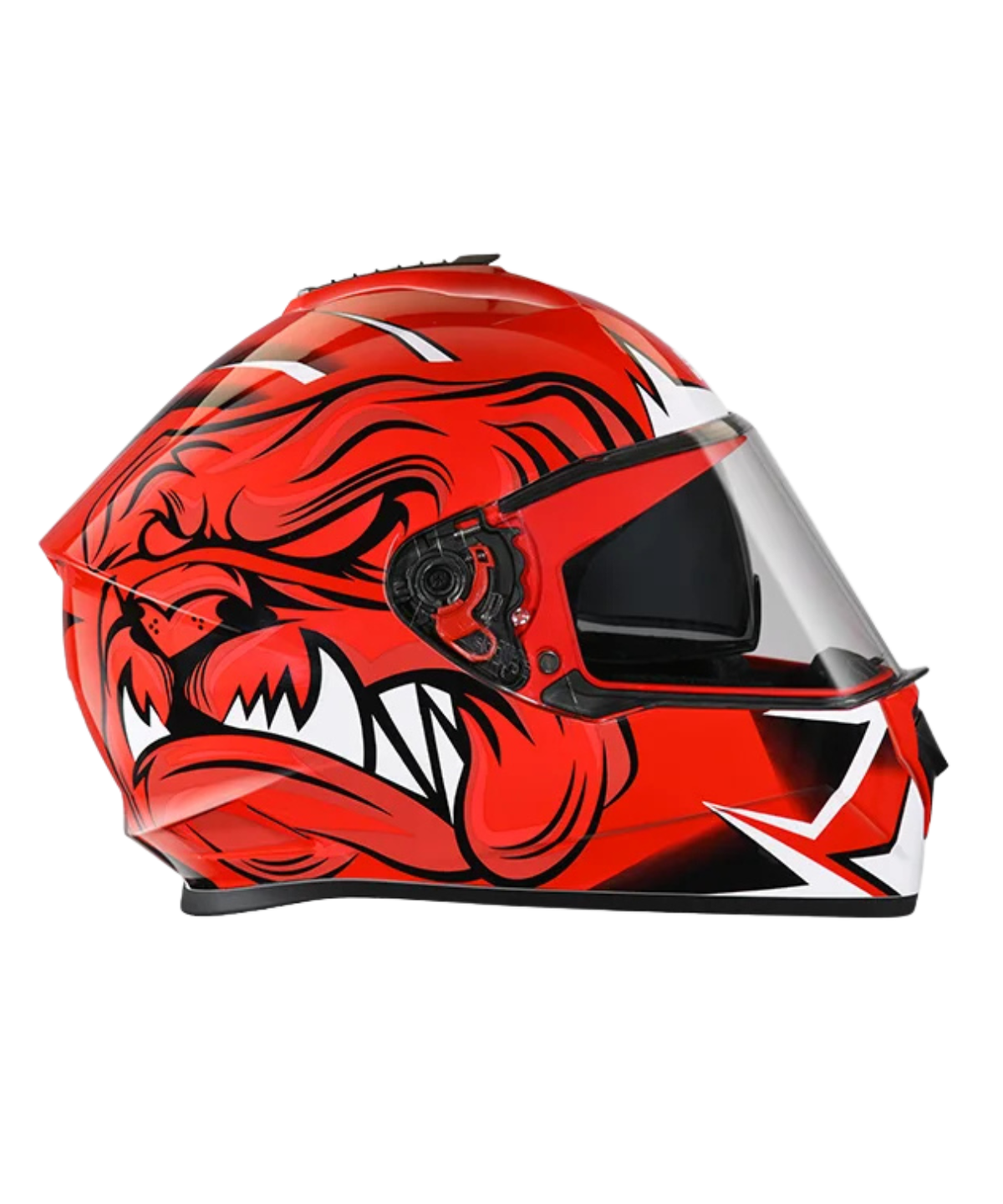 Studds Drifter D1 Decor Graphics Helmet - Gloss Red N2 - Studds