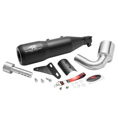Red Rooster Performance Altair Exhaust for Bajaj Dominar 400 - Black Matte