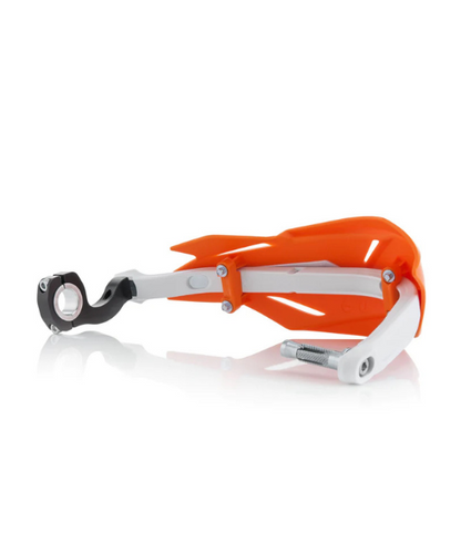 Acerbis X- FACTORY Universal Hand Guards - Orange/White