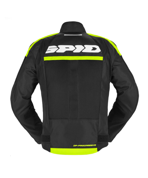 Spidi Progressive Net Windout Riding Jacket - Black Yellow