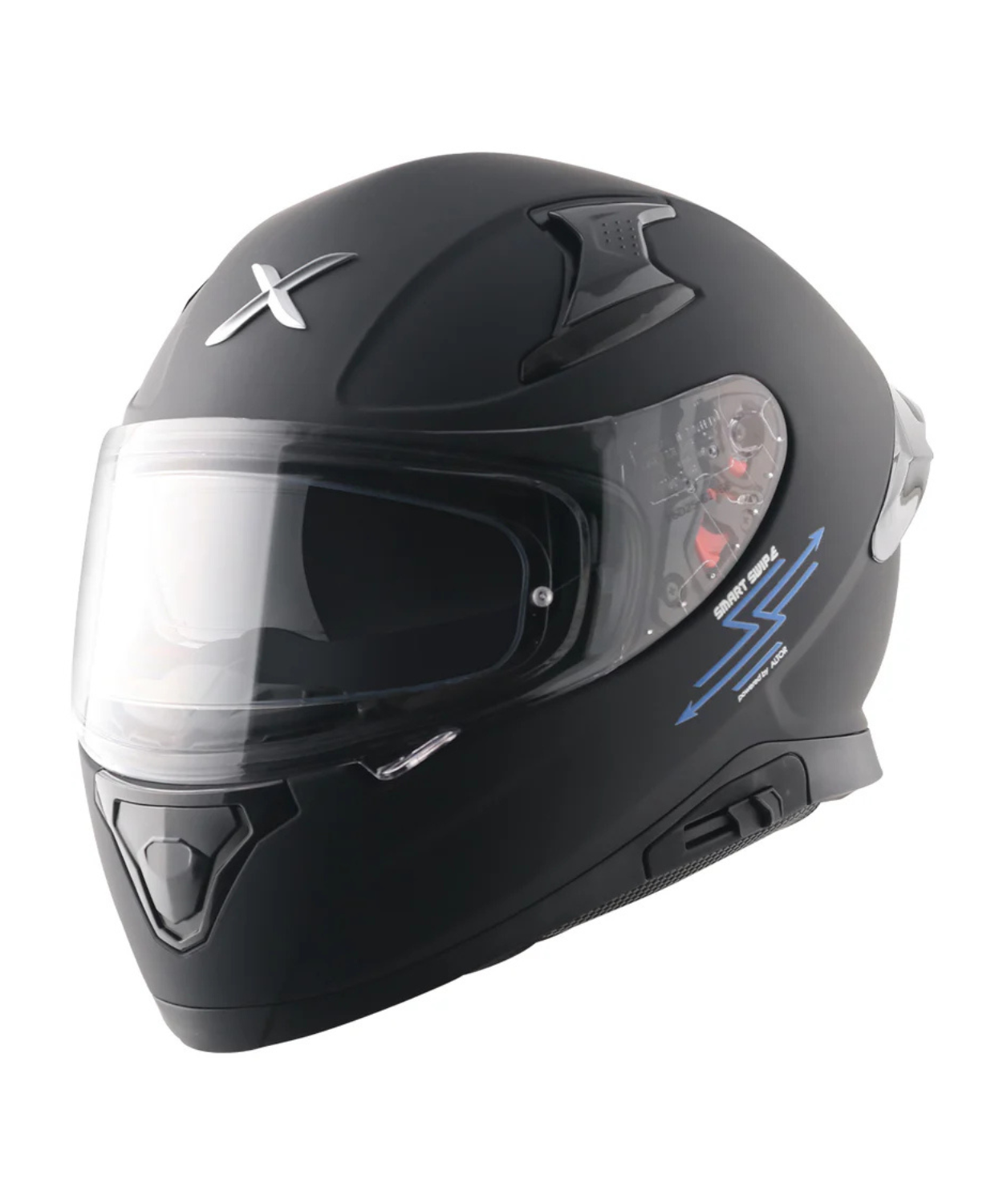 Axor Apex X Altor Smart Bluetooth Helmet - Matt Black