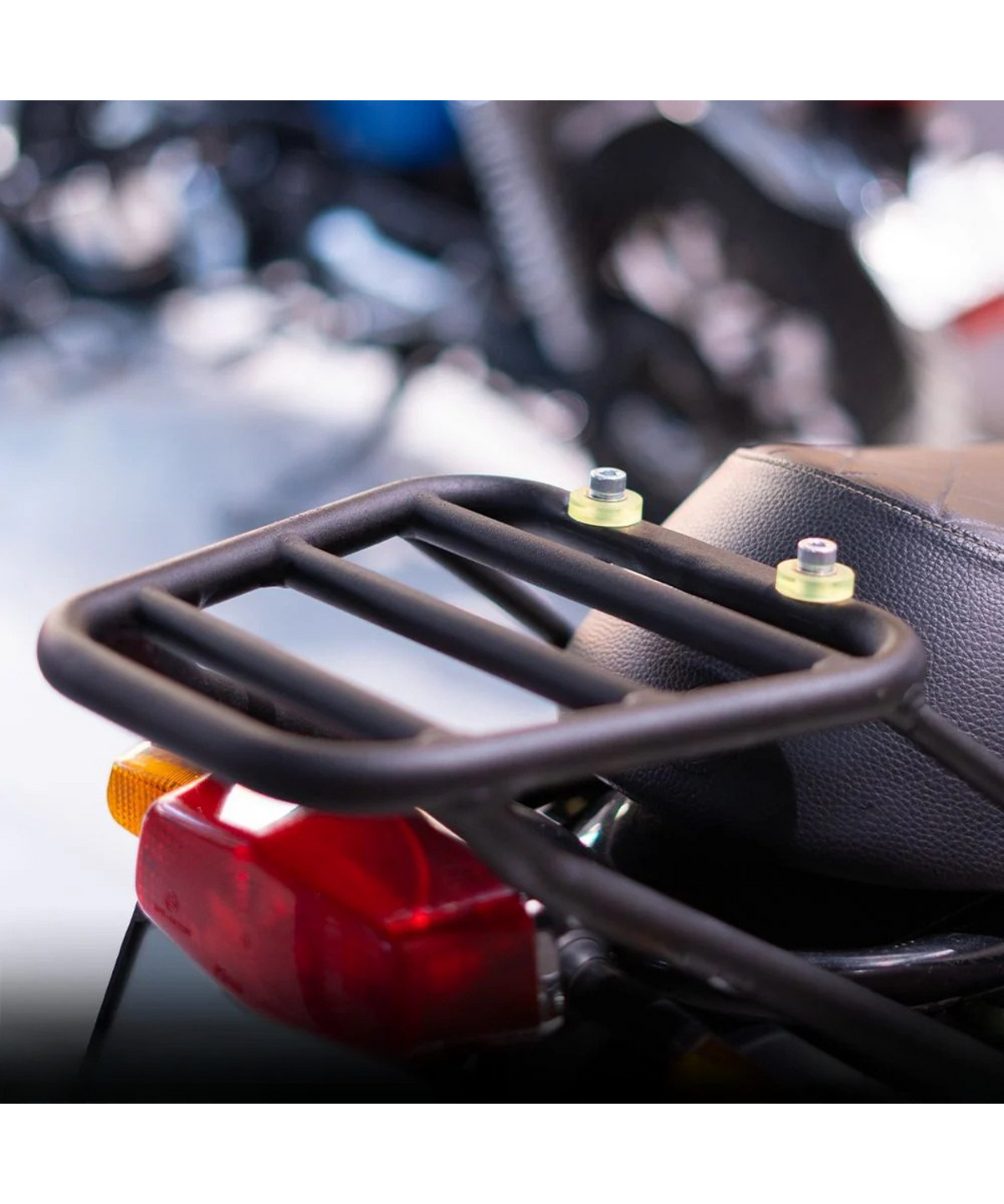 Zana Royal Enfield Interceptor 650 / Continental GT 650 Top Rack MS without Plate Compatible with Pillion Backrest