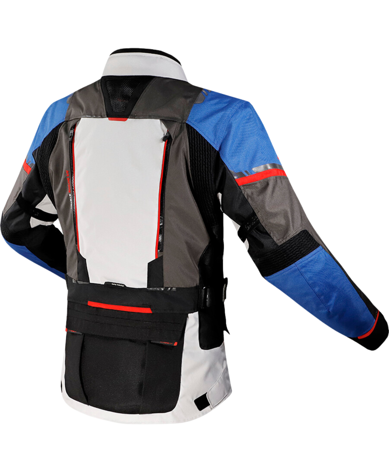 LS2 Norway Riding Jacket - Blue Black Grey Red