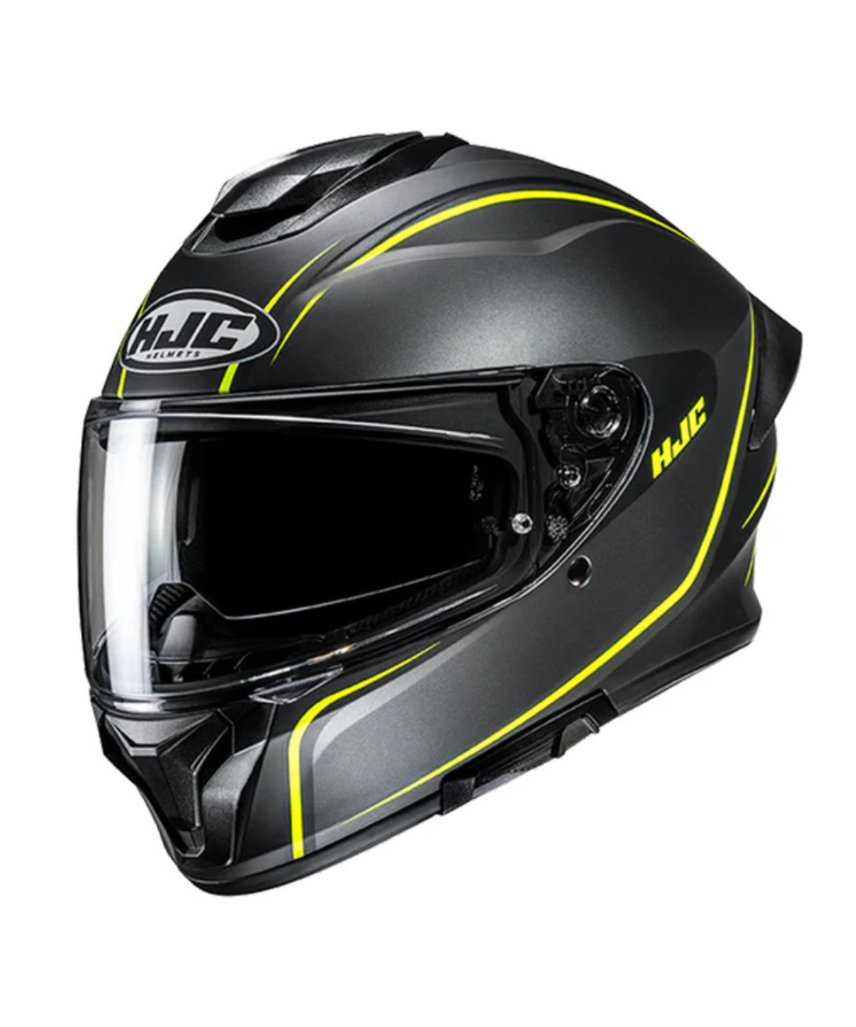 HJC C71 (C7X) Quez MC3HSF Helmet - Fluorescent Yellow