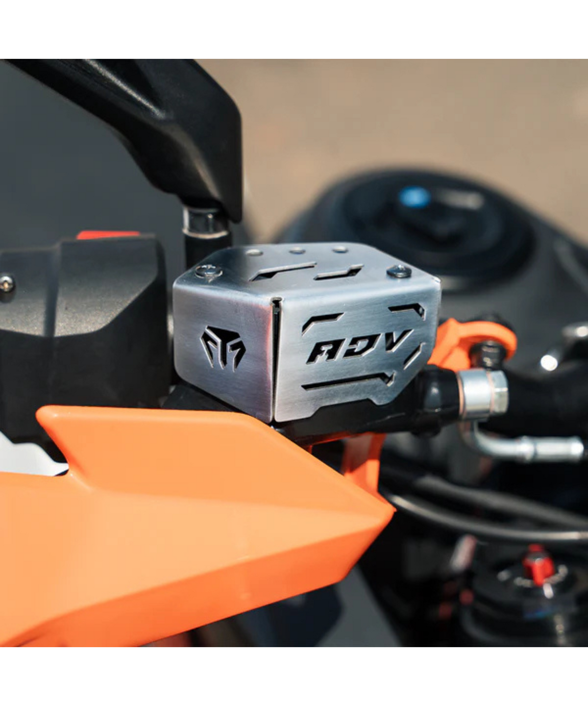 Moto Torque KTM ADV 390 / ADV X (2025) SS Front Master Cylinder Guard - Silver - Moto Torque