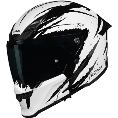 Korda Icon Fallout Helmet - Gloss White