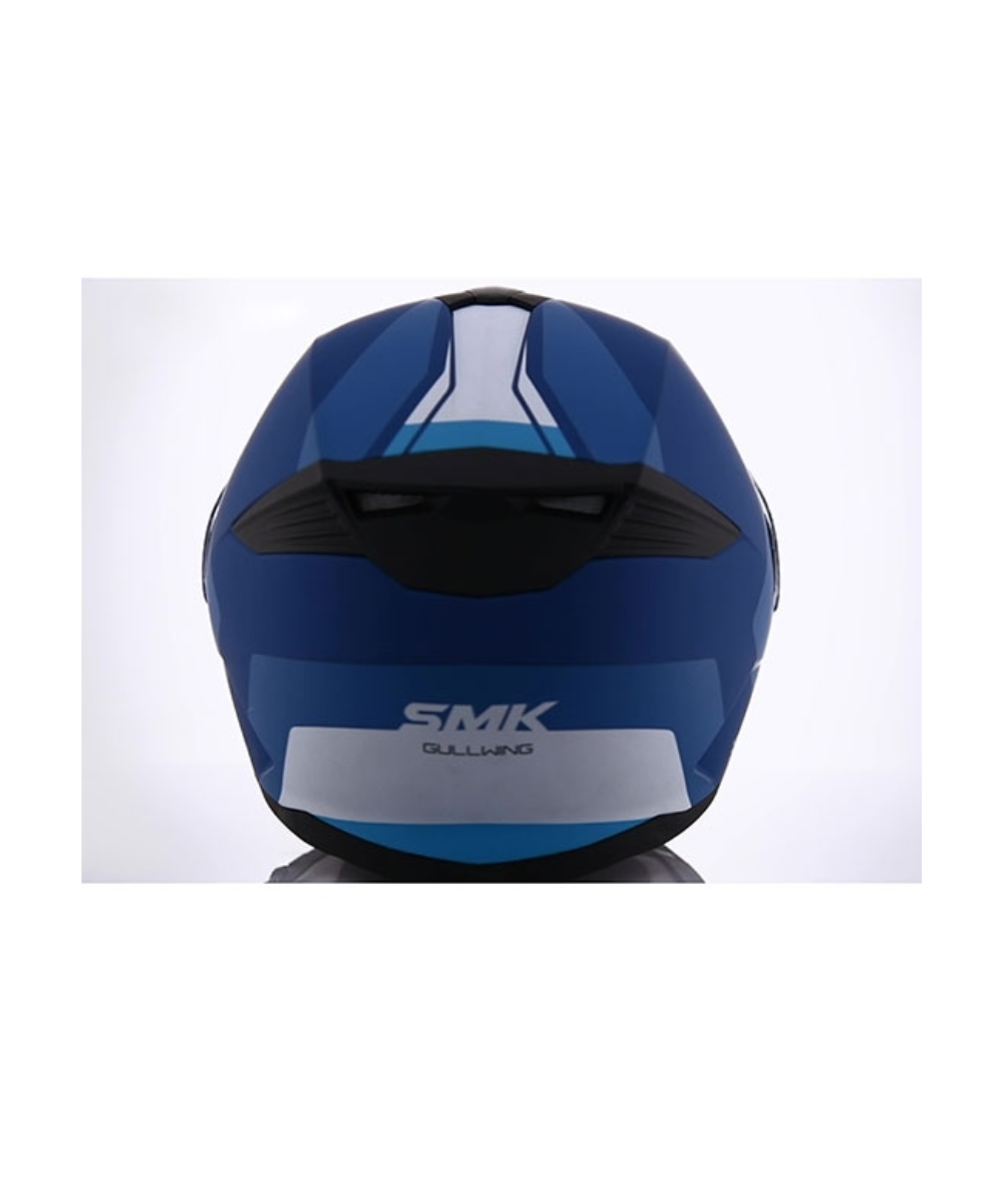 SMK Gullwing Kresto MA551 Black Blue Helmet - SMK
