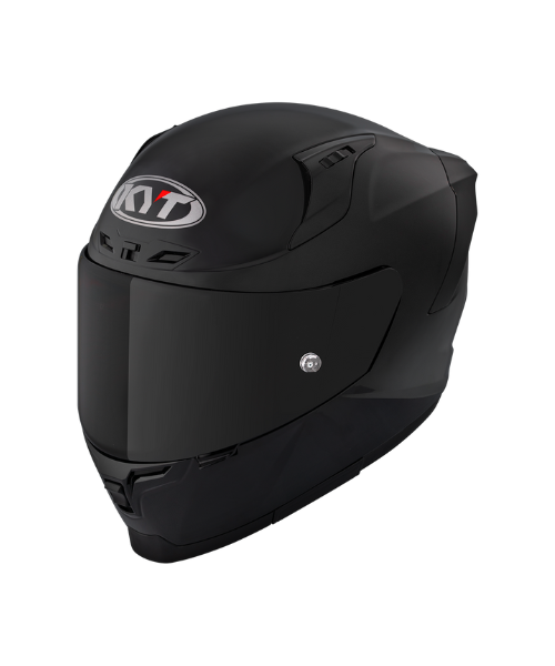 KYT Striker Plain Helmet - Gloss Black