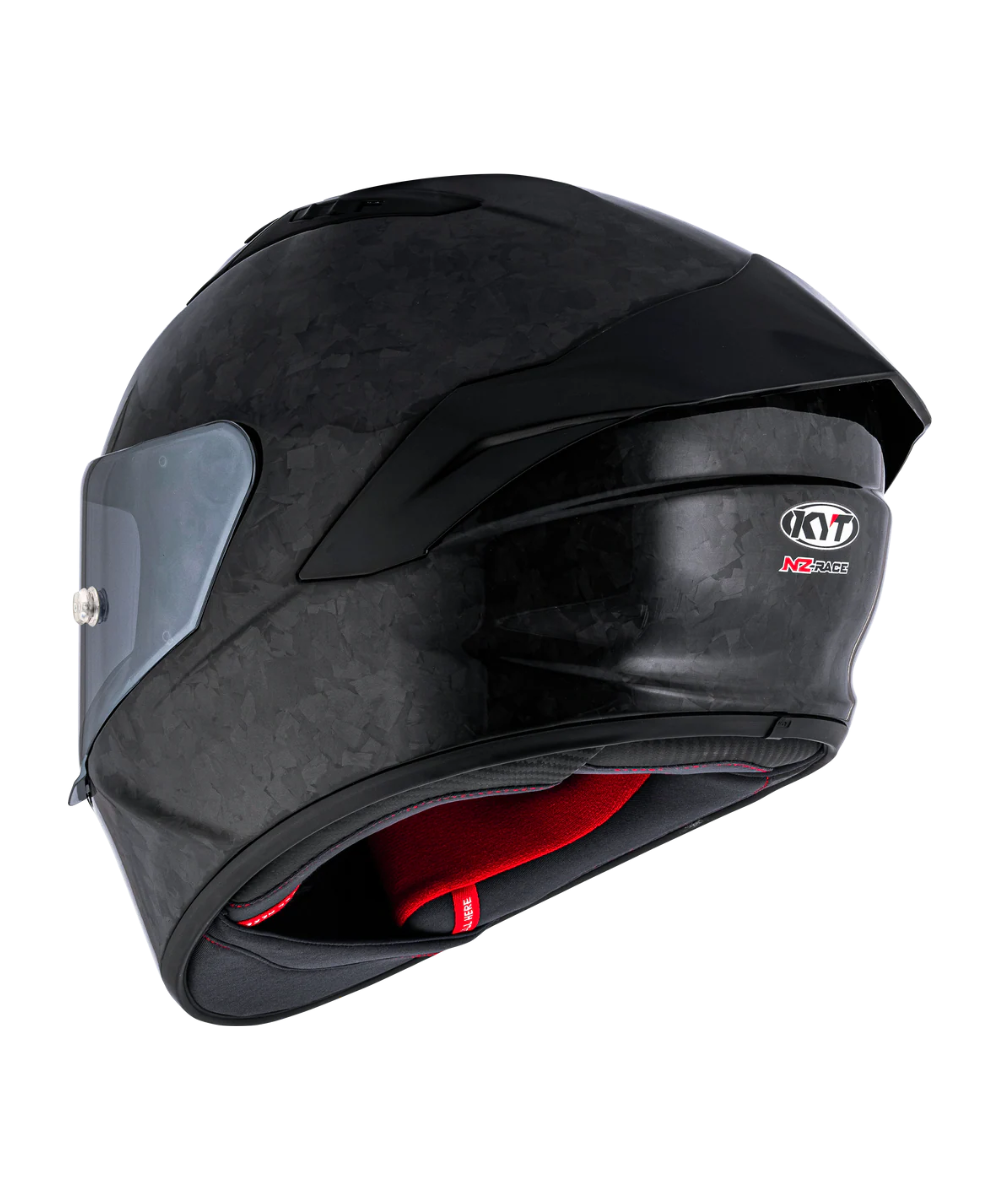 KYT NZ Race Forged Carbon Helmet  - Gloss Black