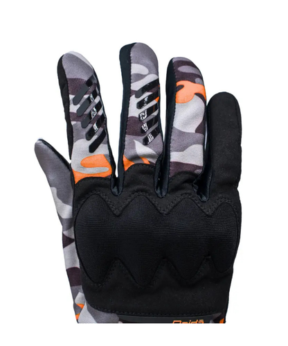 Raida Trailcraft Off Road Riding Gloves - Camo Orange