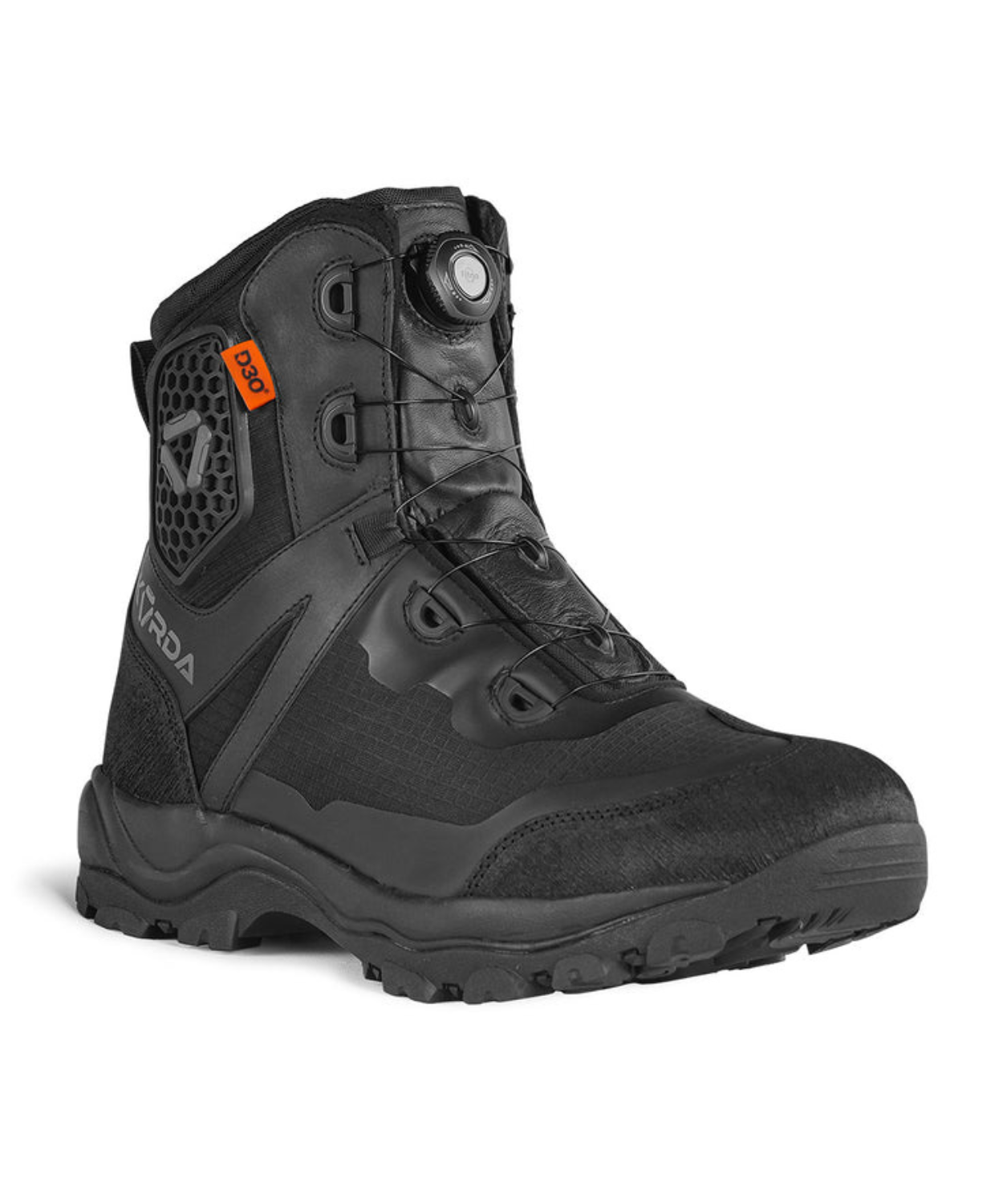 Korda Recon Moto Combat Riding Boot with D3O - Black