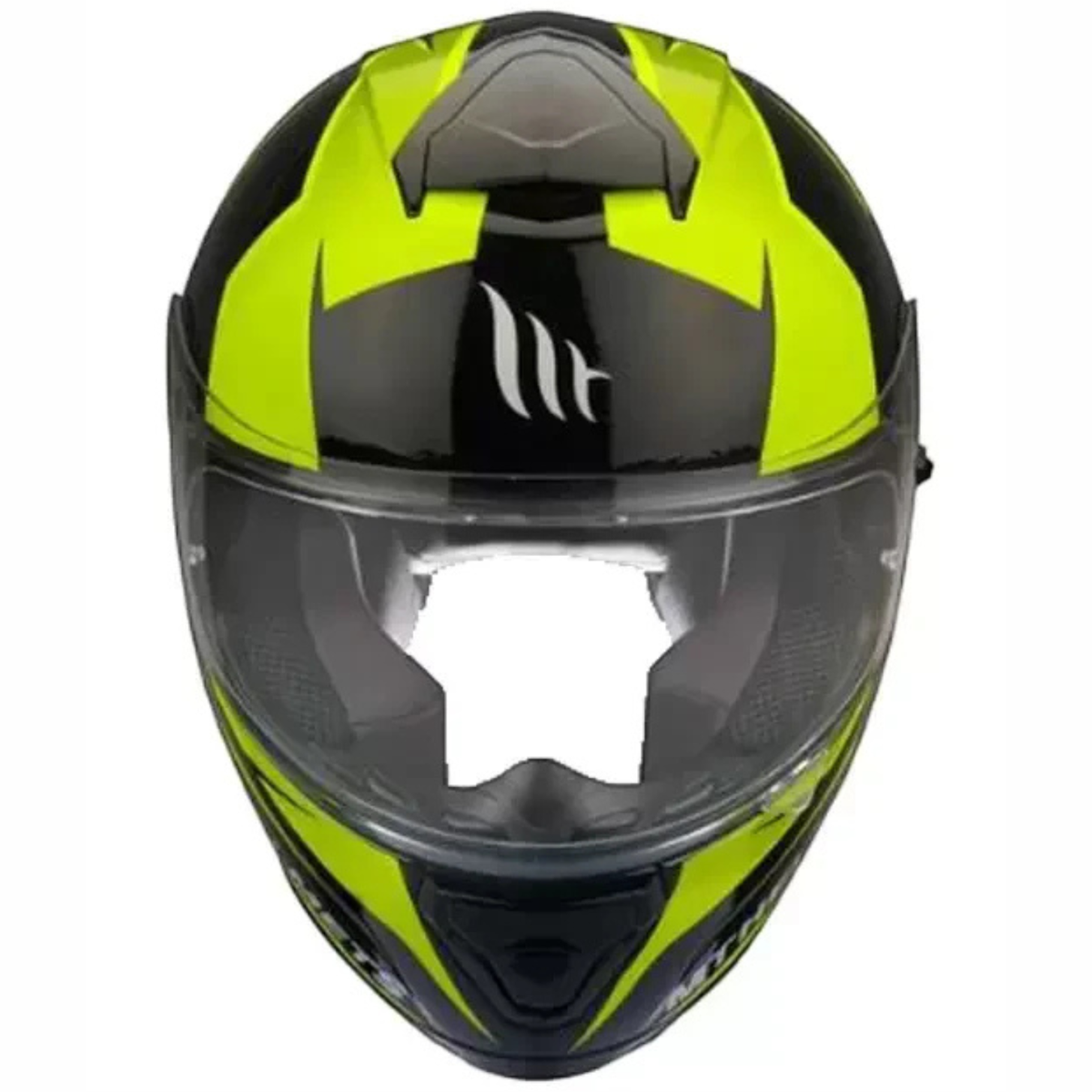 MT Thunder 3 SV Pro Effect Helmet - Gloss Black Fluorescent Yellow - MT Helmets