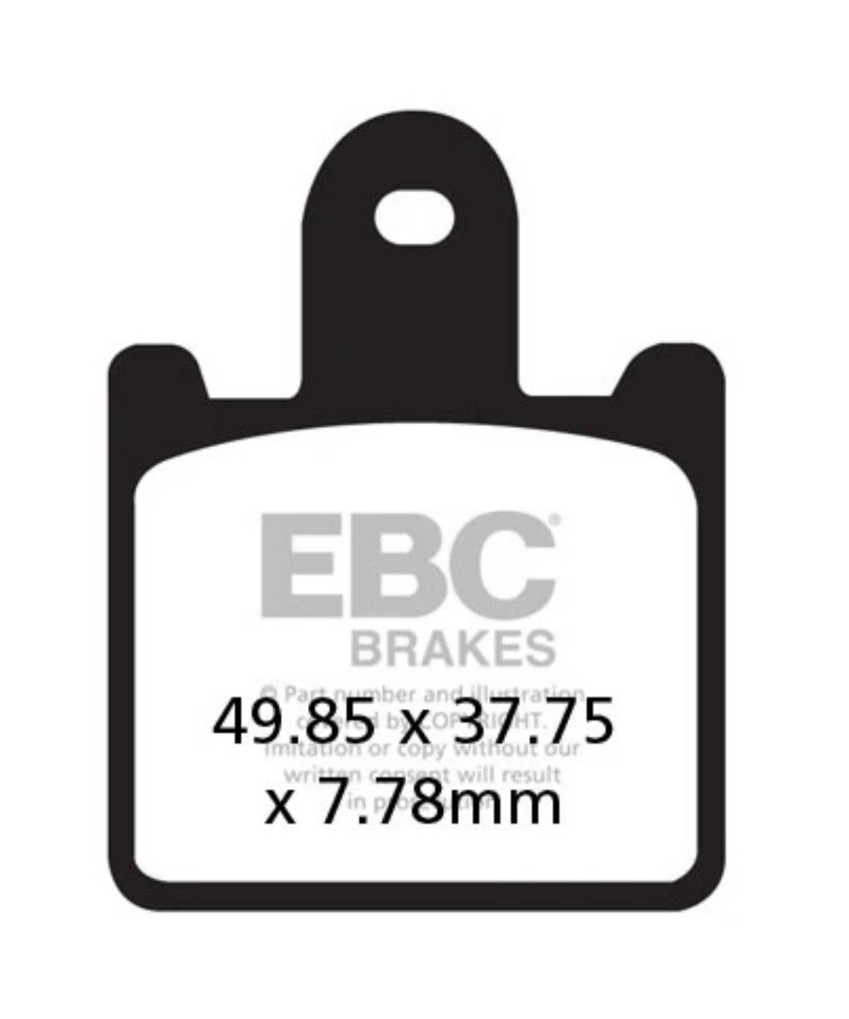 EBC Brake Pads - Double H Sintered Brakes - FA417/4HH - EBC Brakes