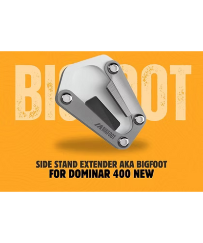 Motoverse Factory Customs Bigfoot Shoe Stand Extender for Bajaj Dominar 400 new -  MB-BAJ-DOMI