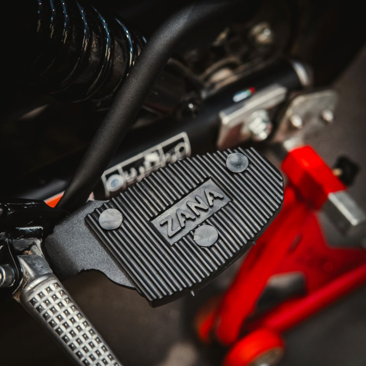 Zana Honda Rebel 500 Rear Footrest - Black - ZI-8629 - Zana