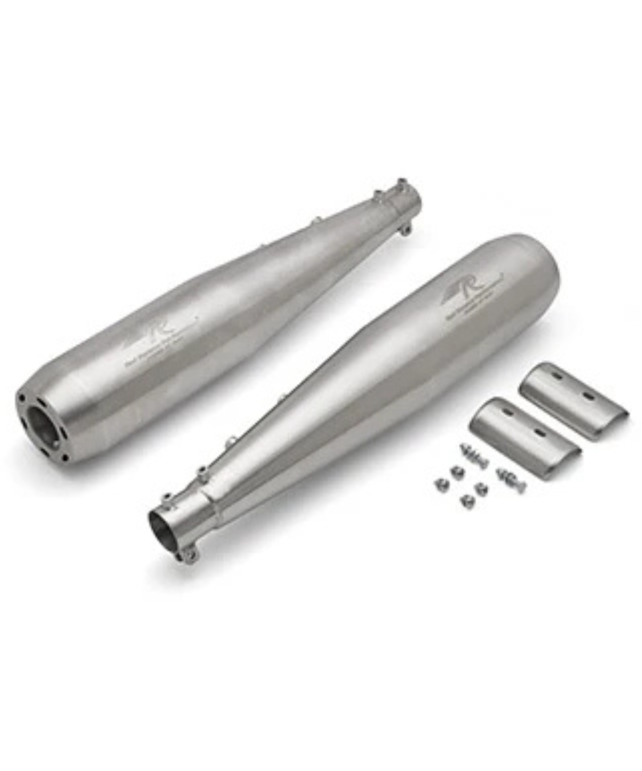 Red Rooster Performance Stellar Pro Exhaust For Royal Enfield Interceptor 650 / GT 650 - Silver Matte