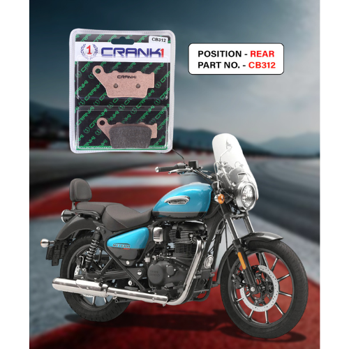 Crank1 Royal Enfield Meteor 350 Sintered Brake Pads