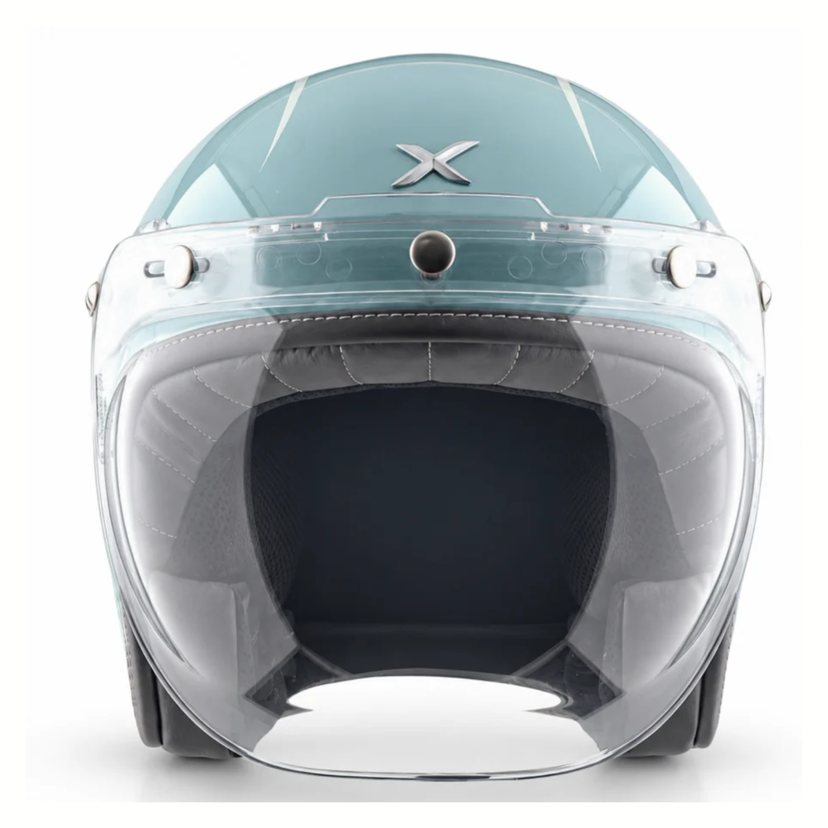 Axor Retro Jet Bygone Helmets - Gloss Ice Ash Blue - AXOR
