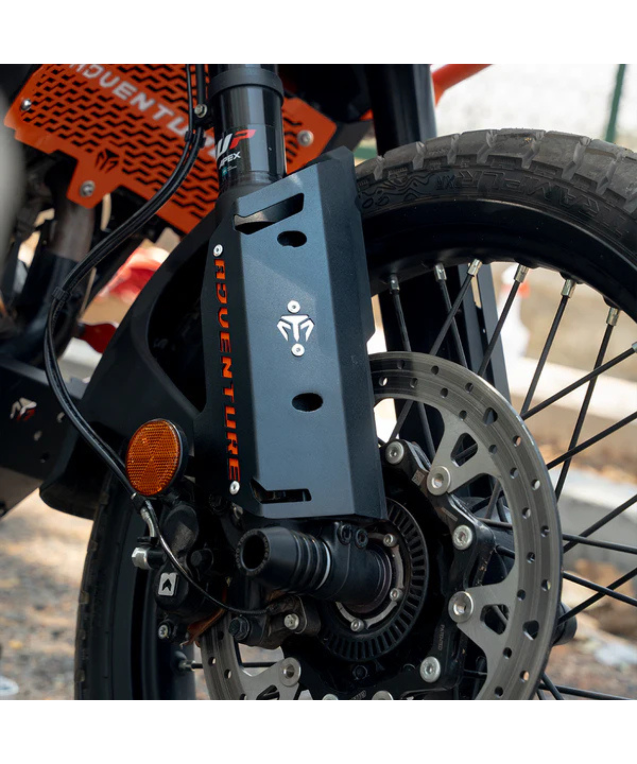 Moto Torque Fork Protectors for KTM 390 Adventure/Adventure X (2025) - Black