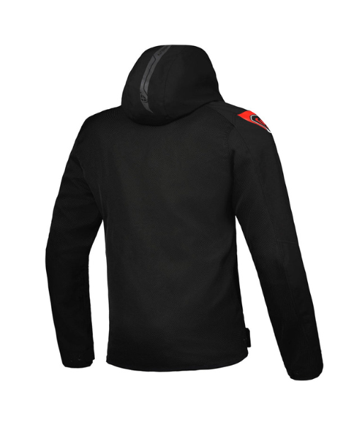 Ixon Fierce Riding Jacket - Black White Red