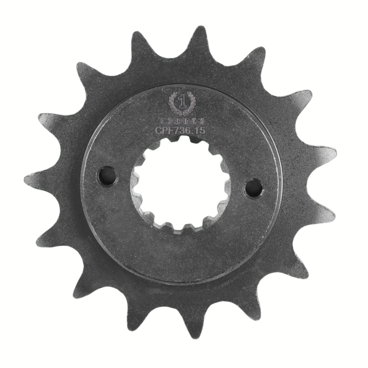 Crank1 Ducati Scrambler 800 Icon Dark (2019-2023) Performance Motorcycle Sprocket - Black - CPF736.15T - Crank 1