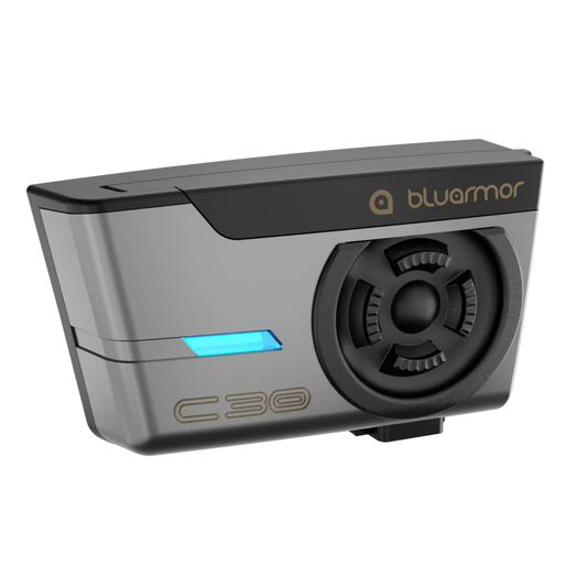 Bluarmor C30 Helmet Communication Device - Intercom and Bluetooth