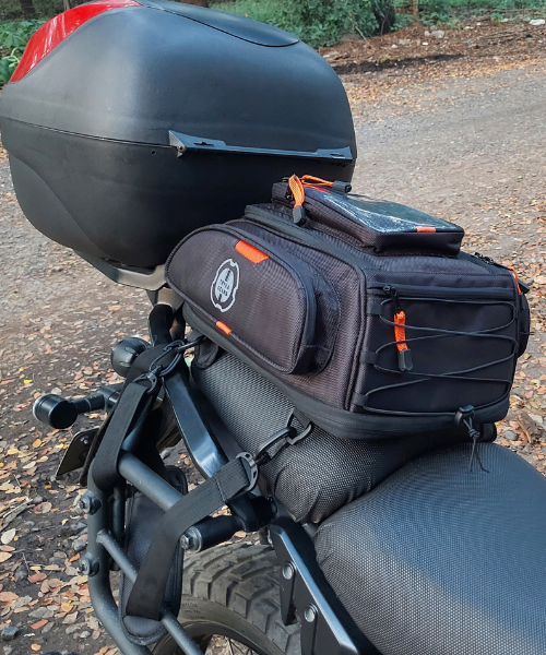 Tryka Gears Ride Mate 2.0 (25 Ltrs) Tank Bag - Black Orange