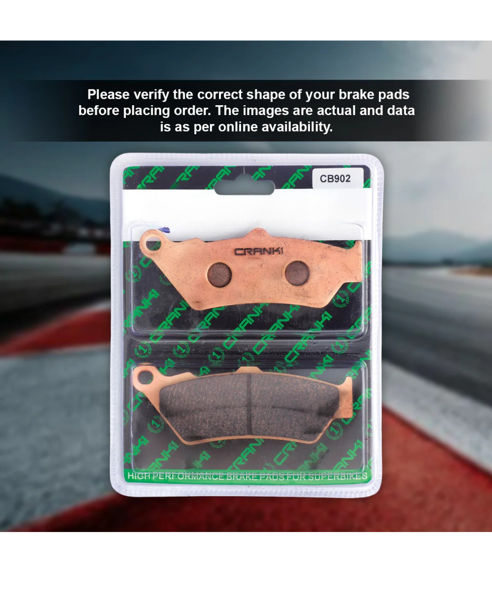 Crank1 Royal Enfield Himalayan 450 Sintered Brake Pads