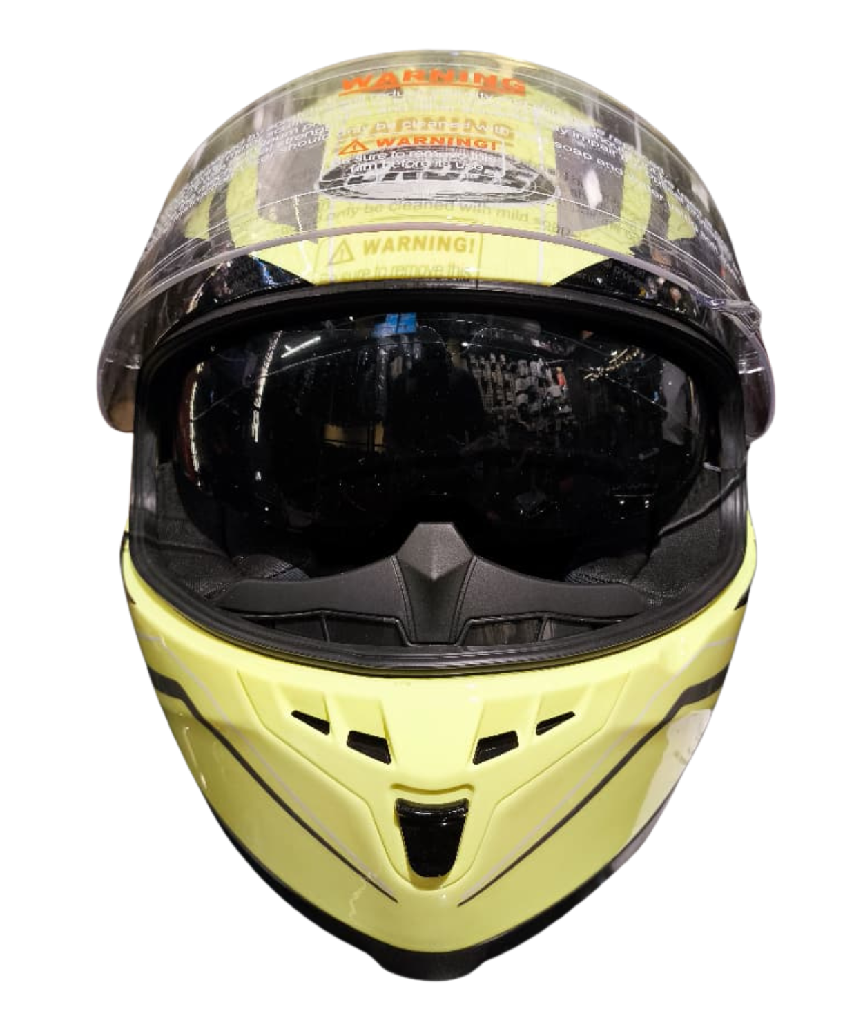 Cross Scorpion Full Face Helmet - Gloss Green Grey
