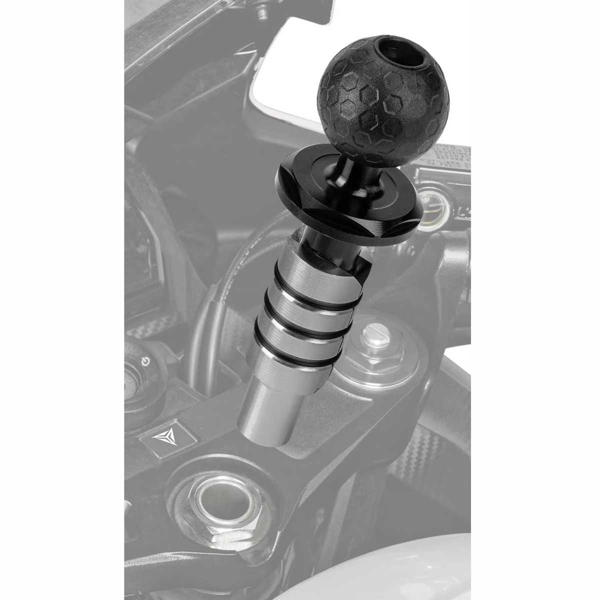 Motowolf Fork Stem Base Handlebar Ball Mount - Motowolf