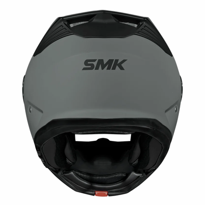 SMK Gullwing Nardo MA600 Flip Up Helmet - Solid Matt Grey