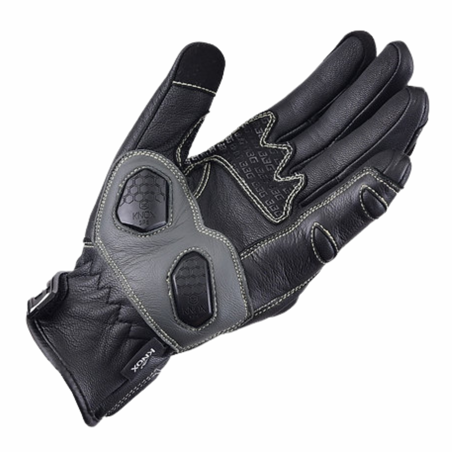 BBG Ridepro Knox Riding Gloves - Black