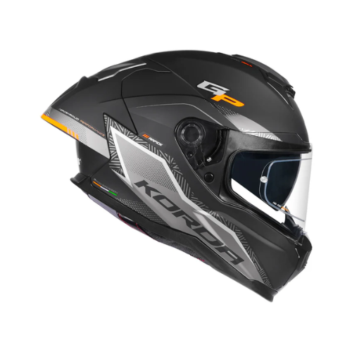 Korda Sonic Rapide Helmet - Matt Black Orange