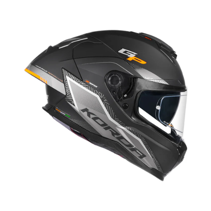 Korda Sonic Rapide Helmet - Matt Black Orange