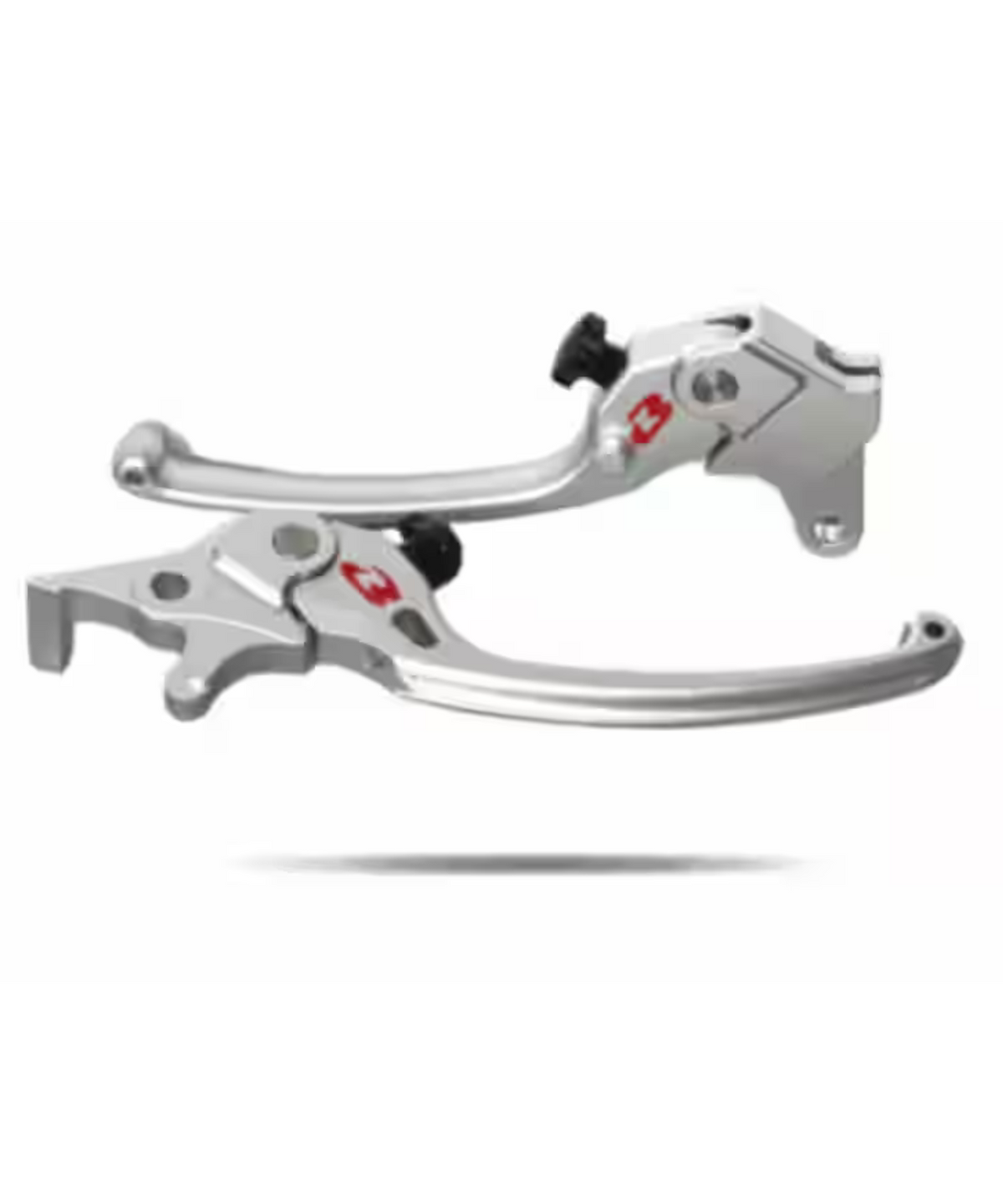 RCB Yamaha Motorcycles S3 Series Alloy Lever Set - Silver - 01LV294S - RCB