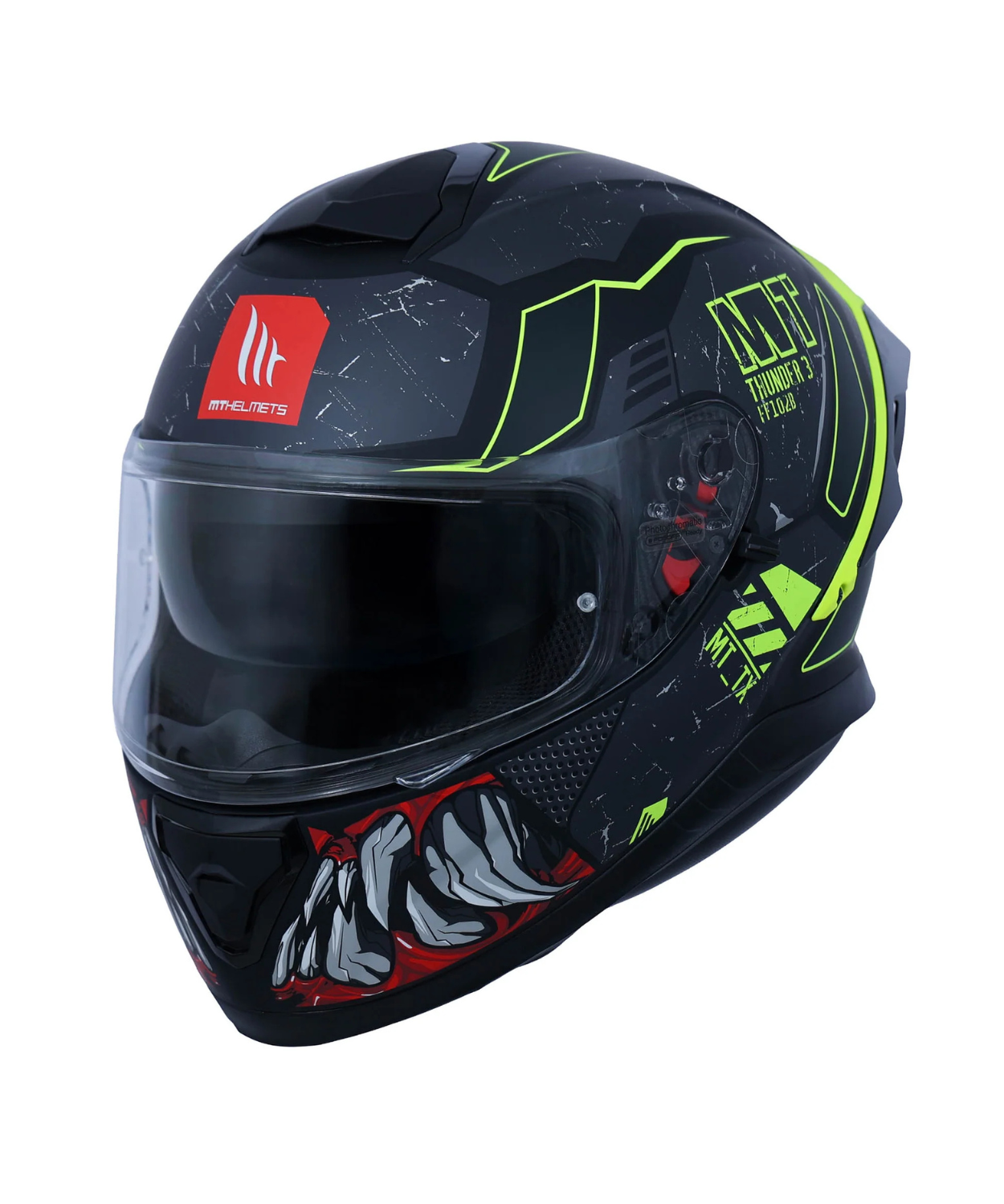 MT Thunder 3 SV Pro TX C2 Helmet - Matt Black Grey