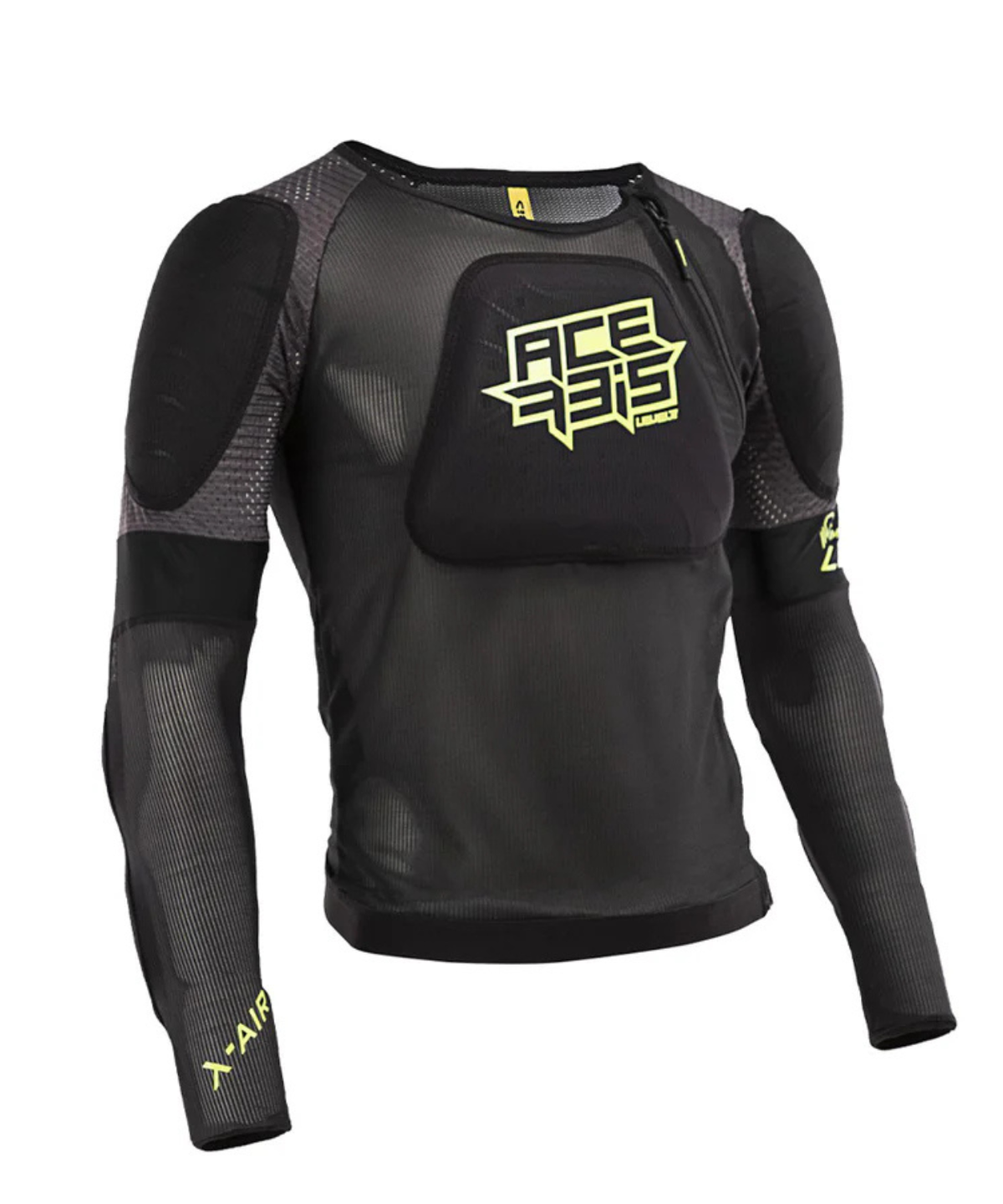 Acerbis X-Air Riding Jcaket with Level 2 Protectors - Black Yellow - Acerbis