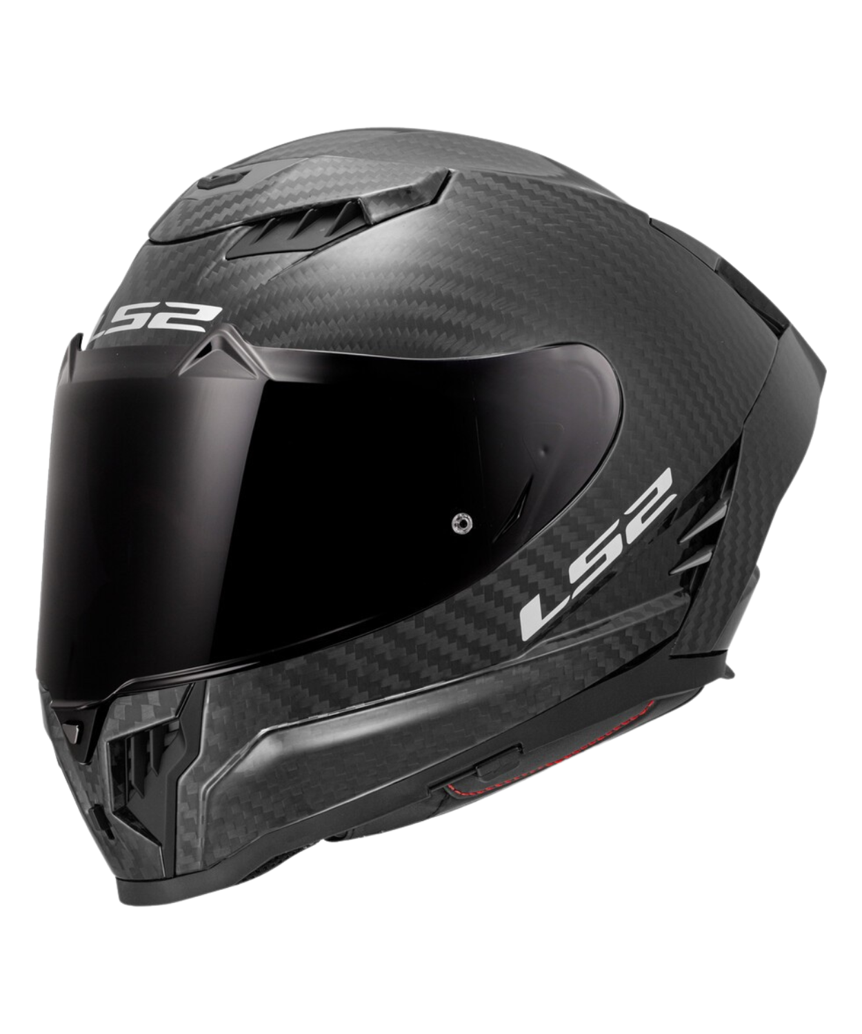 LS2 FF807 Dragon Solid Carbon Fiber Helmet (EE 22.06) - Gloss Black