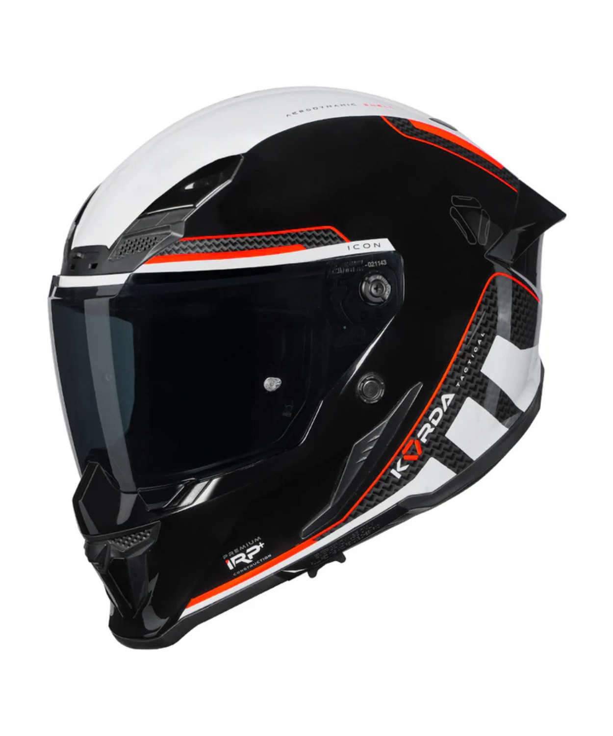 Korda Icon Tokio Helmet - Gloss White Red
